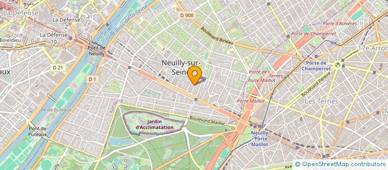 localisation de l'entreprise MAKILA INVEST à NEUILLY-SUR-SEINE