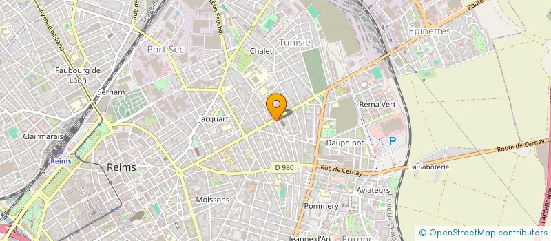 localisation de l'entreprise MAKILEBO  REIMS