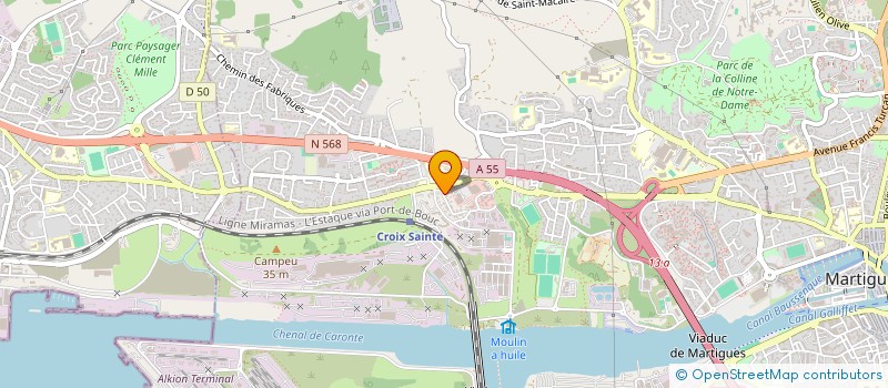 localisation de l'entreprise MAKILY  MARTIGUES