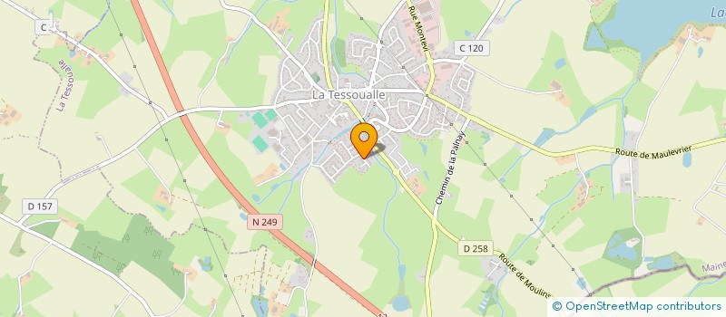 localisation de l'entreprise MAKIMEL à LA TESSOUALLE