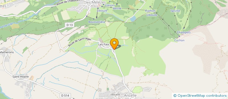localisation de l'entreprise MAKIMKASS à SAINT-LEGER-LES-MELEZES