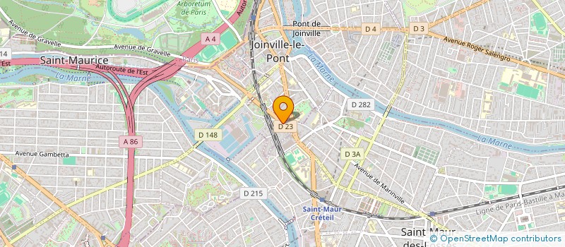 localisation de l'entreprise MAKIN FORMATION à JOINVILLE-LE-PONT