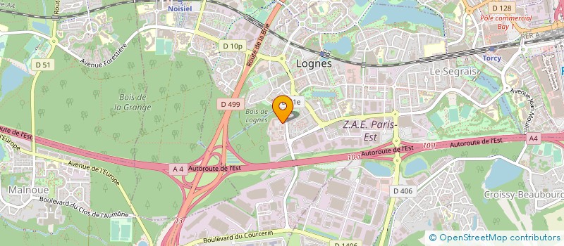 localisation de l'entreprise MAKINGSTON AUTOMOBILE à LOGNES