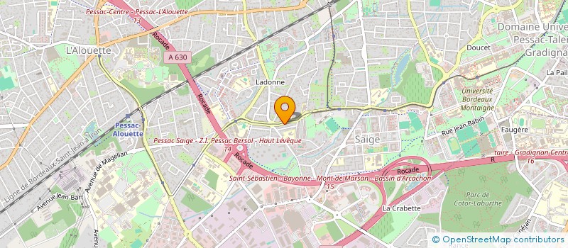 localisation de l'entreprise MAKINNOV à PESSAC