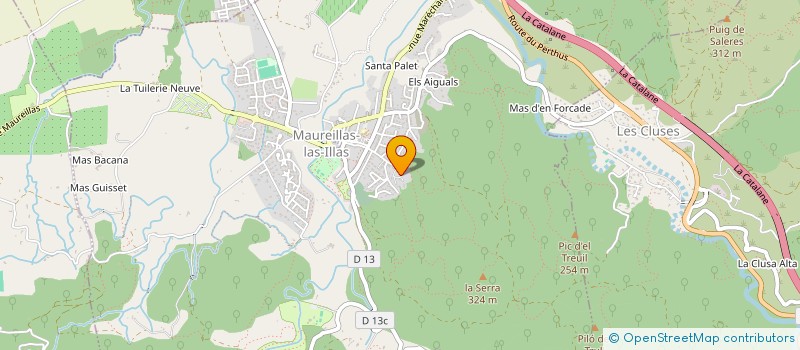 localisation de l'entreprise MAKIR  MAUREILLAS-LAS-ILLAS