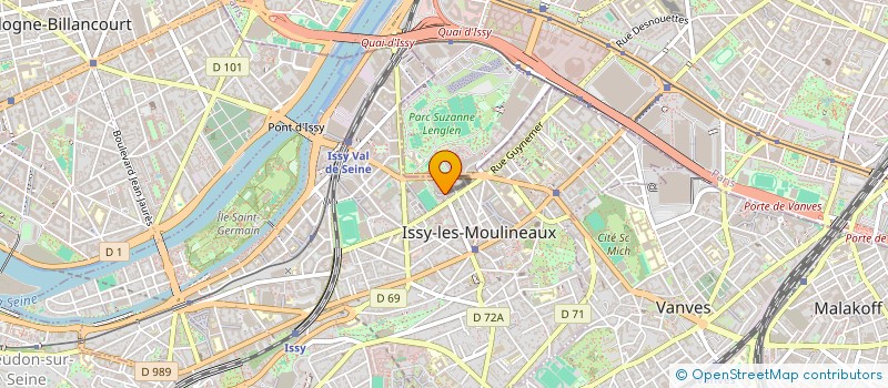 localisation de l'entreprise MAKITO FRANCE à ISSY-LES-MOULINEAUX