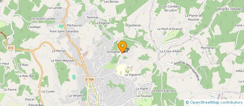 localisation de l'entreprise MAKIZ'ART à SARLAT-LA-CANEDA