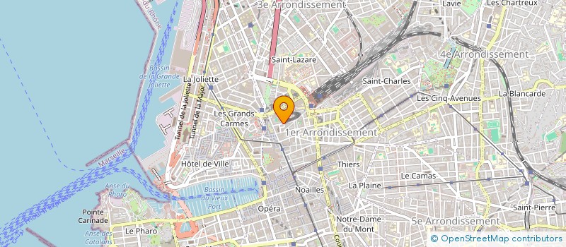 localisation de l'entreprise MAKKAH VOYAGES à MARSEILLE