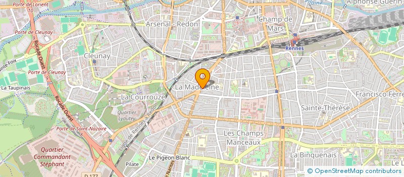 localisation de l'entreprise MAKLEV à RENNES