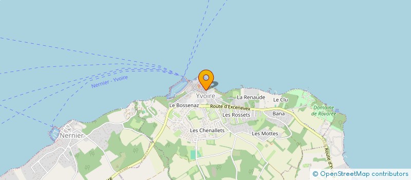 localisation de l'entreprise MAKMAAK  YVOIRE