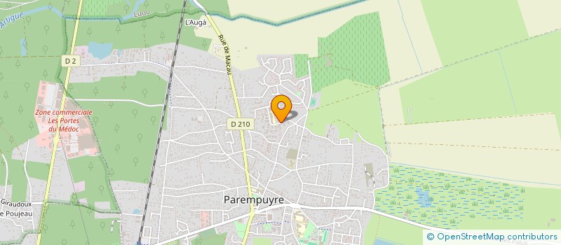 localisation de l'entreprise MAKNI  PAREMPUYRE