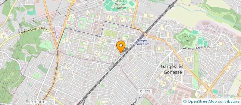 localisation de l'entreprise MAKNI S à SARCELLES