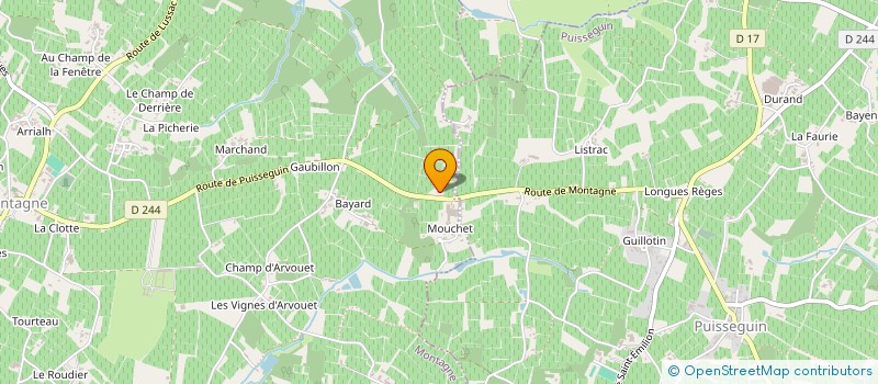 localisation de l'entreprise MAKO  BORDEAUX