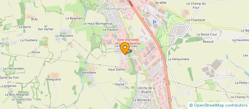 localisation de l'entreprise MAKO CUSTOMS  LA CHAPELLE-DES-FOUGERETZ