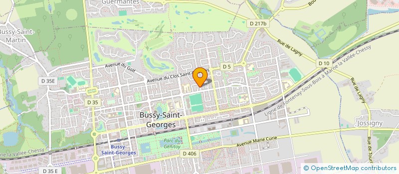 localisation de l'entreprise MAKO HOLDING  BUSSY-SAINT-GEORGES