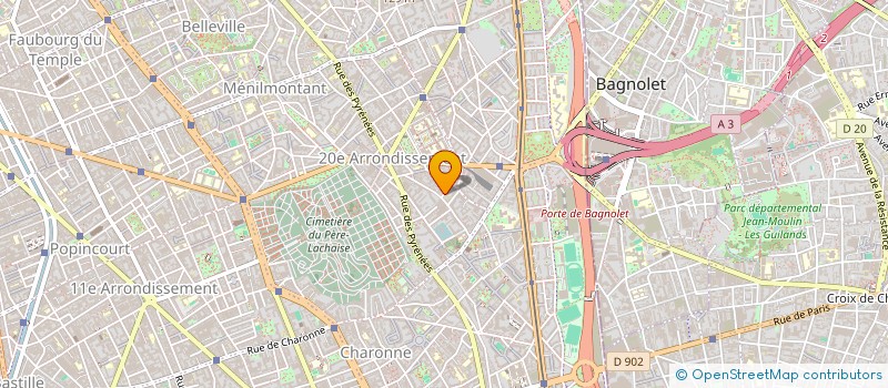 localisation de l'entreprise MAKODANSE  PARIS