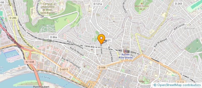 localisation de l'entreprise MAKOFI  ROUEN