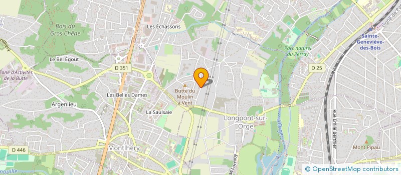 localisation de l'entreprise MAKON GROUP à LONGPONT-SUR-ORGE