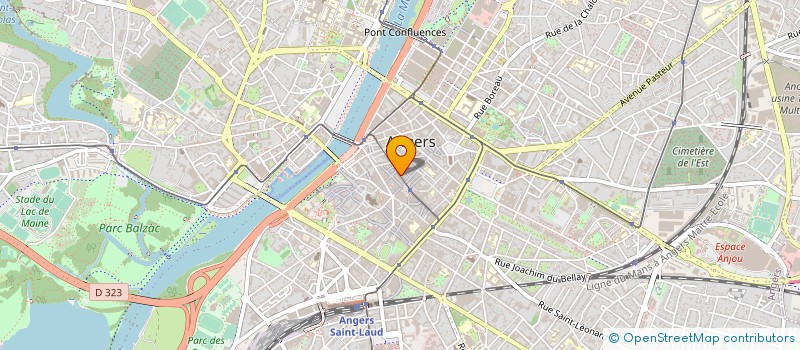 localisation de l'entreprise MAKORE à ANGERS