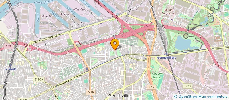 localisation de l'entreprise MAKORIA IMPORT EXPORT à GENNEVILLIERS