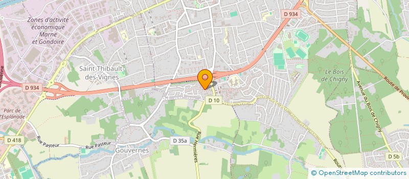 localisation de l'entreprise MAKOS  LAGNY-SUR-MARNE