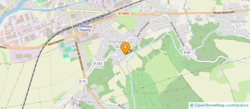 localisation de l'entreprise MAKOUCIS à ETAMPES-SUR-MARNE