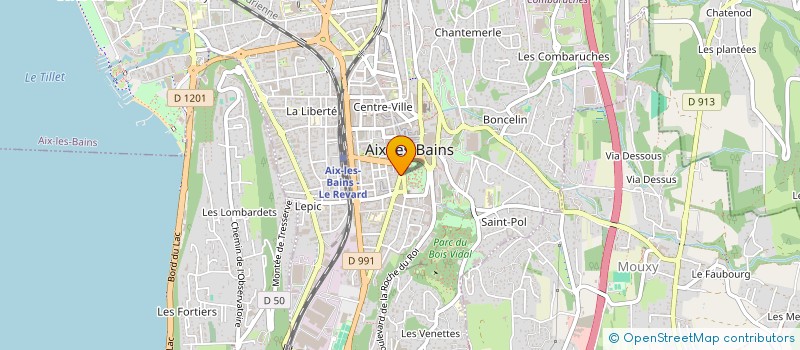 localisation de l'entreprise MAKOUK EURL à AIX-LES-BAINS