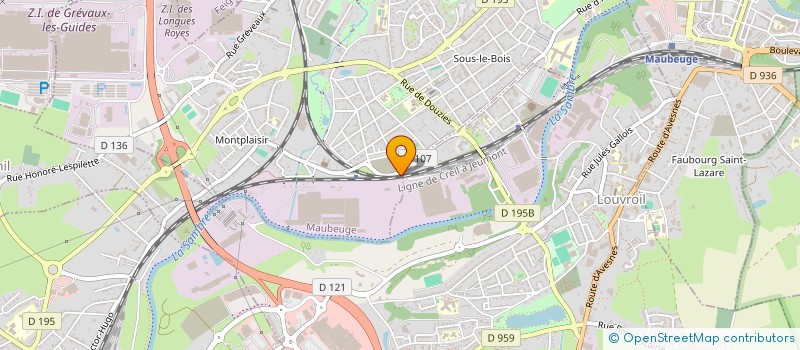 localisation de l'entreprise MAKOUR MERZOUK ET AHCENE à MAUBEUGE