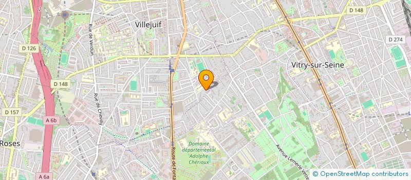 localisation de l'entreprise MAKPI CONSULTING  VILLEJUIF