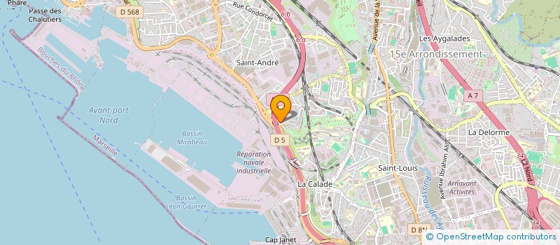 localisation de l'entreprise MAKRAM SAADALLAH à MARSEILLE