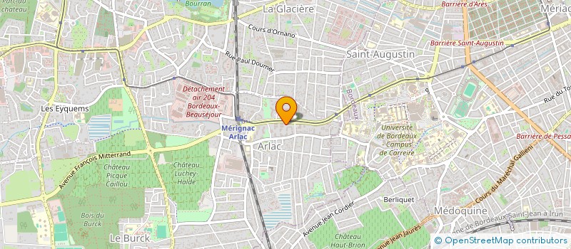 localisation de l'entreprise MAKRO ELECTRONIC AND SMART SYSTEMS  MERIGNAC