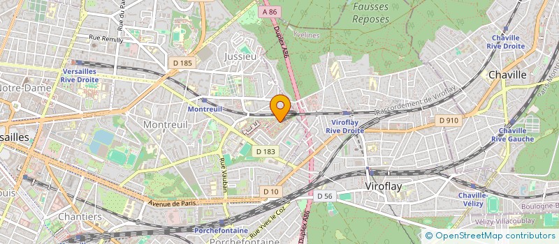 localisation de l'entreprise MAKS 5 à VERSAILLES