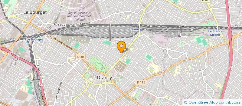 localisation de l'entreprise MAKS à DRANCY