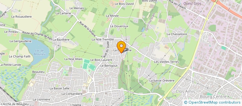 localisation de l'entreprise MAKS à COUERON