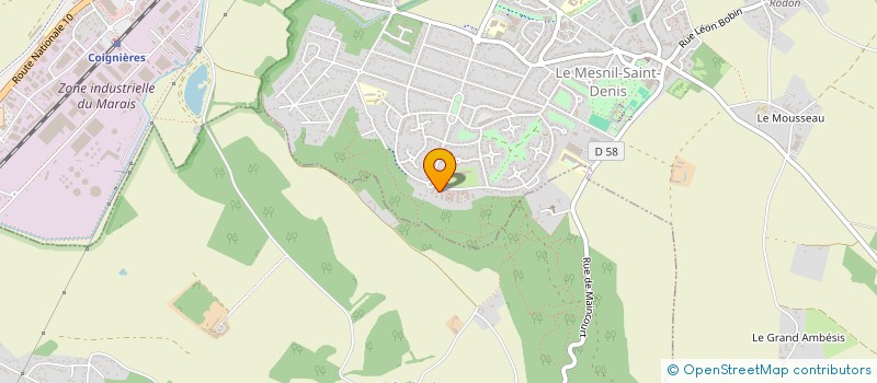 localisation de l'entreprise MAKSIMOUS VTC  LE MESNIL-SAINT-DENIS