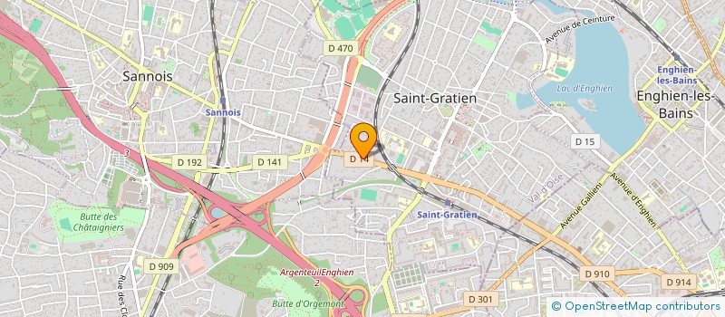 localisation de l'entreprise MAKSON à SAINT-GRATIEN