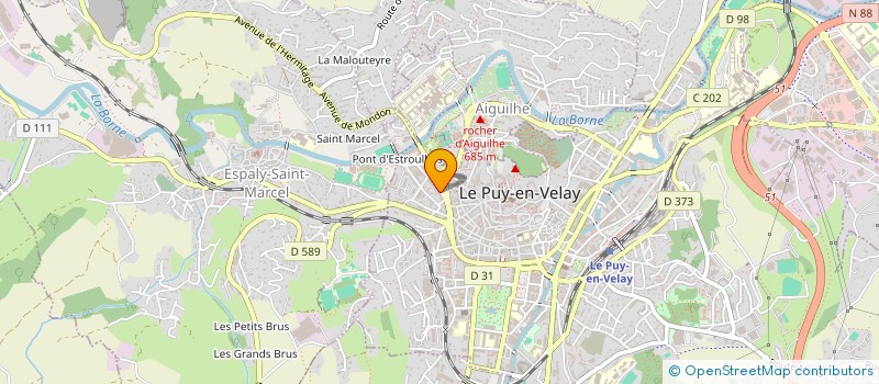 localisation de l'entreprise MAKUNA  LE PUY-EN-VELAY