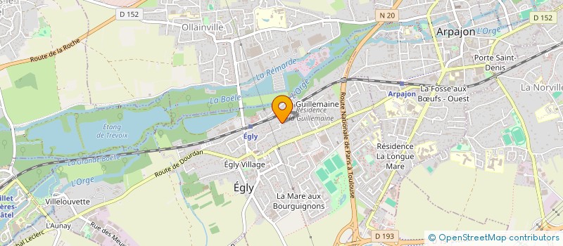 localisation de l'entreprise MAKUSU FILMS  EGLY