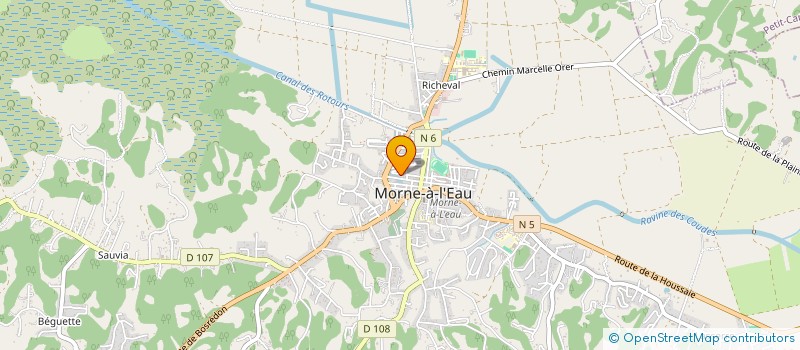 localisation de l'entreprise MAKZEN7 à MORNE A L EAU