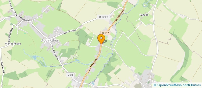 localisation de l'entreprise MAL  DENNEBRUCQ