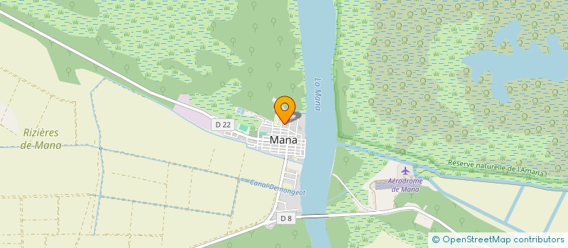 localisation de l'entreprise MAL DOKO DE MANA à MANA
