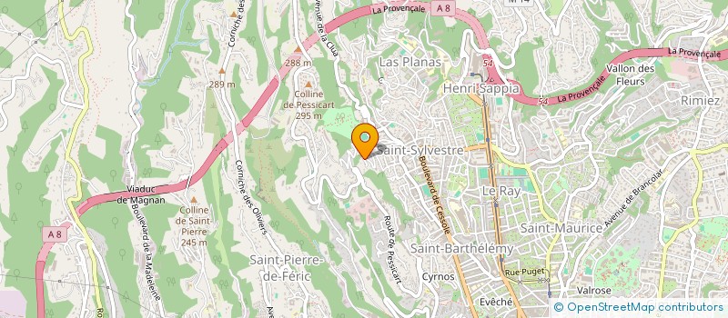 localisation de l'entreprise MAL-IN  NICE