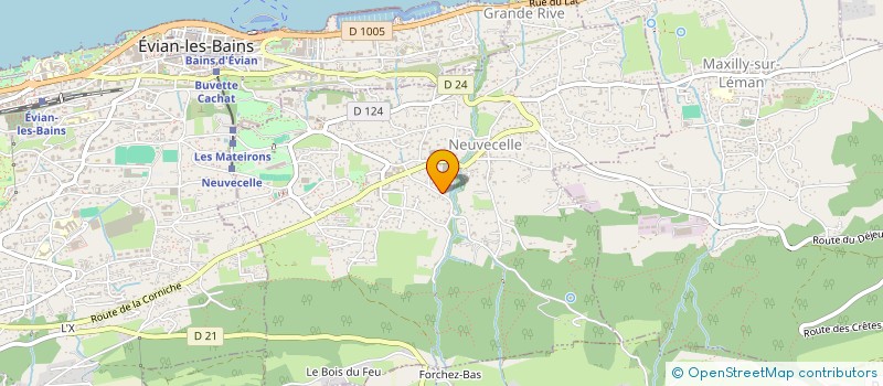 localisation de l'entreprise MALA  NEUVECELLE