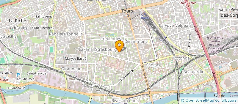 localisation de l'entreprise MALA  TOURS