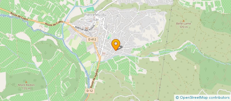 localisation de l'entreprise MALA  PIERREFEU-DU-VAR