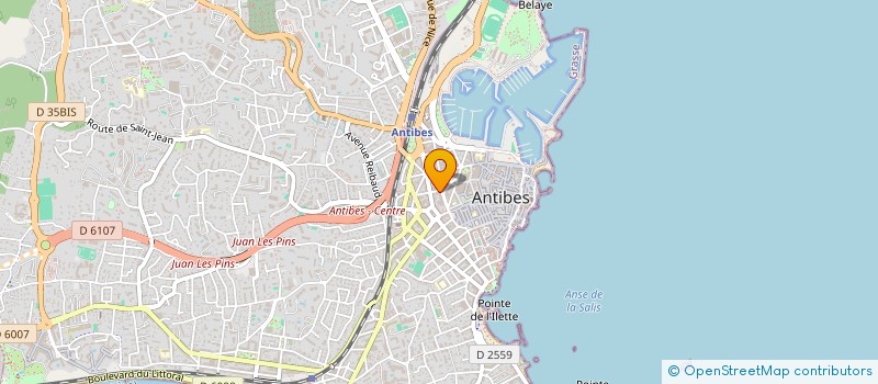 localisation de l'entreprise MALA-REVE-IMMO à ANTIBES