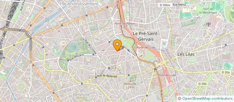 localisation de l'entreprise MALA SORBIER  PARIS