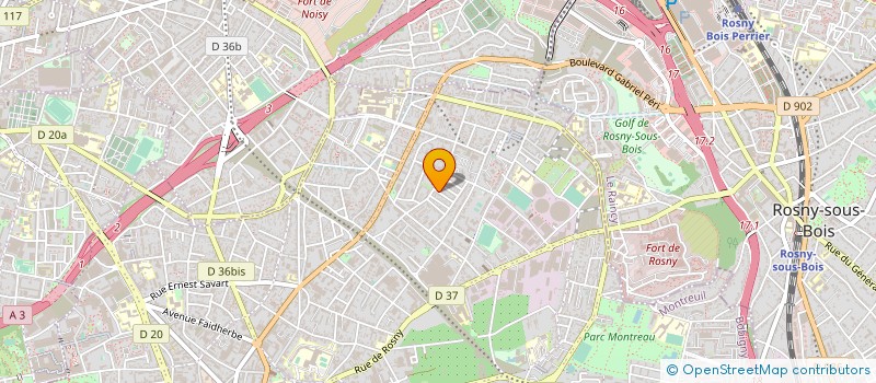 localisation de l'entreprise MALABAR DESIGN à MONTREUIL