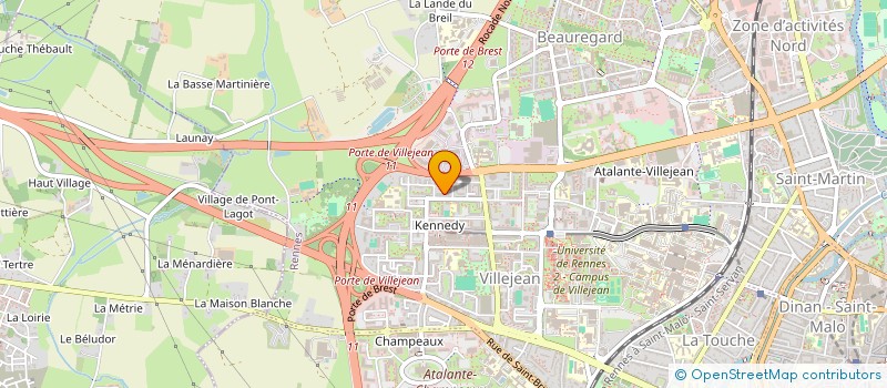 localisation de l'entreprise MALABAR PROTECTION SERVICES à RENNES