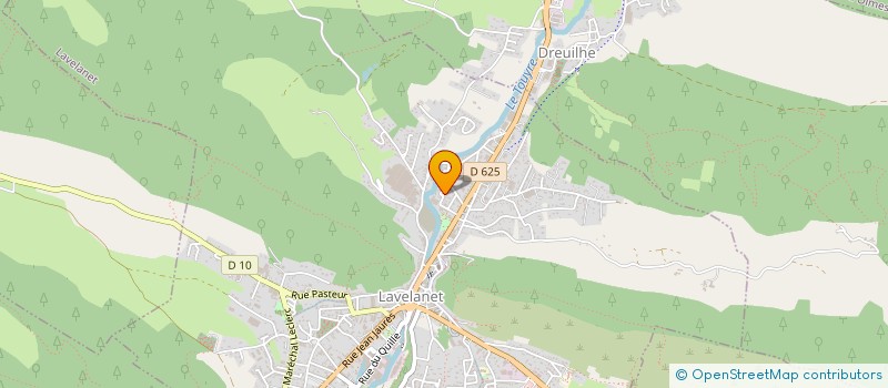 localisation de l'entreprise MALABARC à LAVELANET